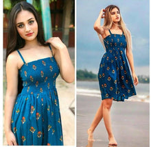 Load image into Gallery viewer, Trendy Rayon Dress for Women