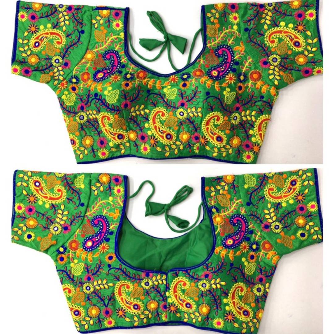 Latest Attractive Silk Stitched Blouse for Women