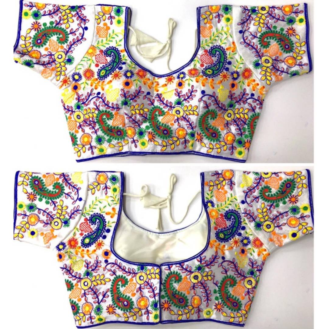 Latest Attractive Silk Stitched Blouse for Women