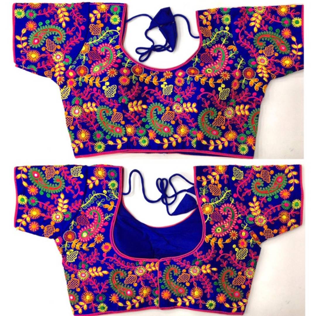 Latest Attractive Silk Stitched Blouse for Women