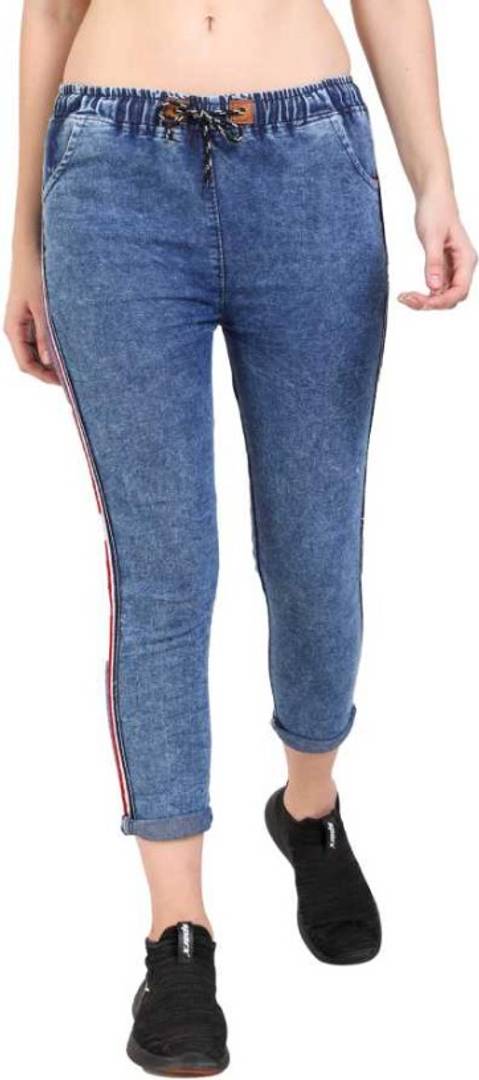 TRENDY STYLE WOMEN JEANS JOGGERS