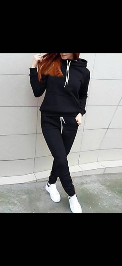 Women's Hooded Sweatshirt & Tracksuit With Cap
