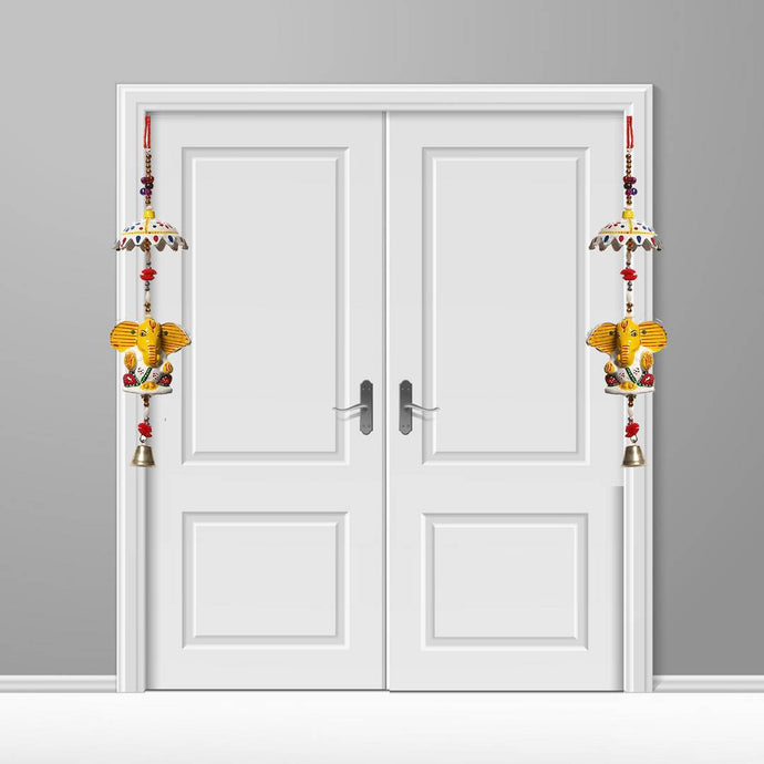 Door Hanging Decorative Toran for Home Decoration for Main Door-Wedding-Inauguration Parties-Multi-color