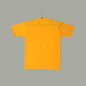 Boys T-Shirt Combo Pack | Unisex Kids T-Shirt Combo Set| Regular Fit Round Neck Stylish Printed Tees | Cotton Blend, 3 Pcs, Yellow, White & Maroon