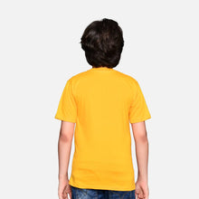 Load image into Gallery viewer, Boys T-Shirt Combo Pack | Unisex Kids T-Shirt Combo Set| Regular Fit Round Neck Stylish Printed Tees | Cotton Blend, 2 Pcs, Yellow &amp; White