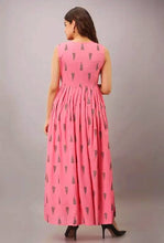 Load image into Gallery viewer, Trendy Retro Women Dresses ( Pink Gown )