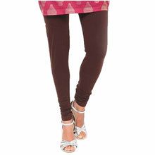 Load image into Gallery viewer, Solid Plain Churidaar Cotton Leggings