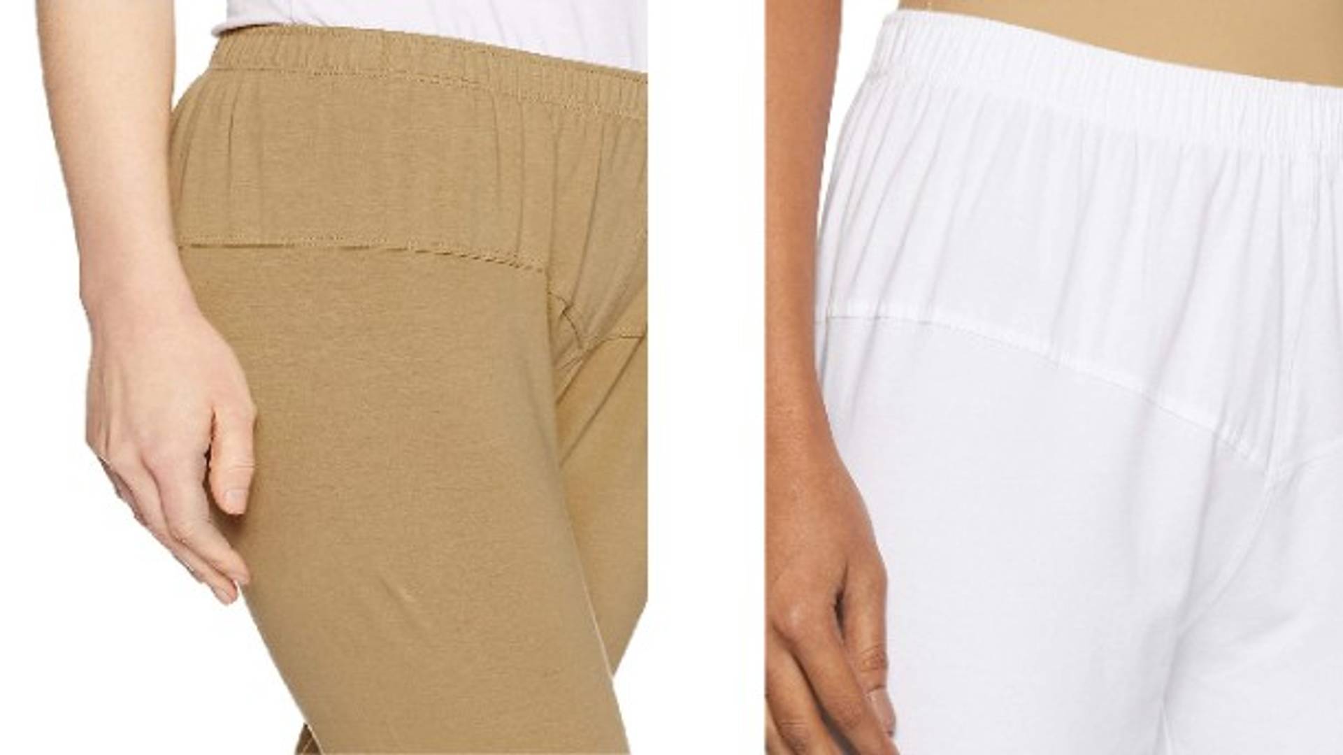Combo Pack of 2 Cotton Lycra Churidar Legging with Earring
