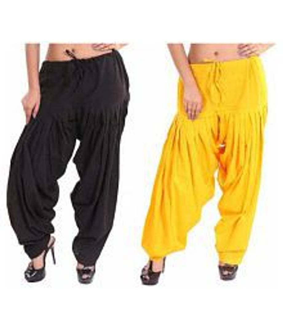 WOMEN COTTON SEMI PATIALA (pack of -2)