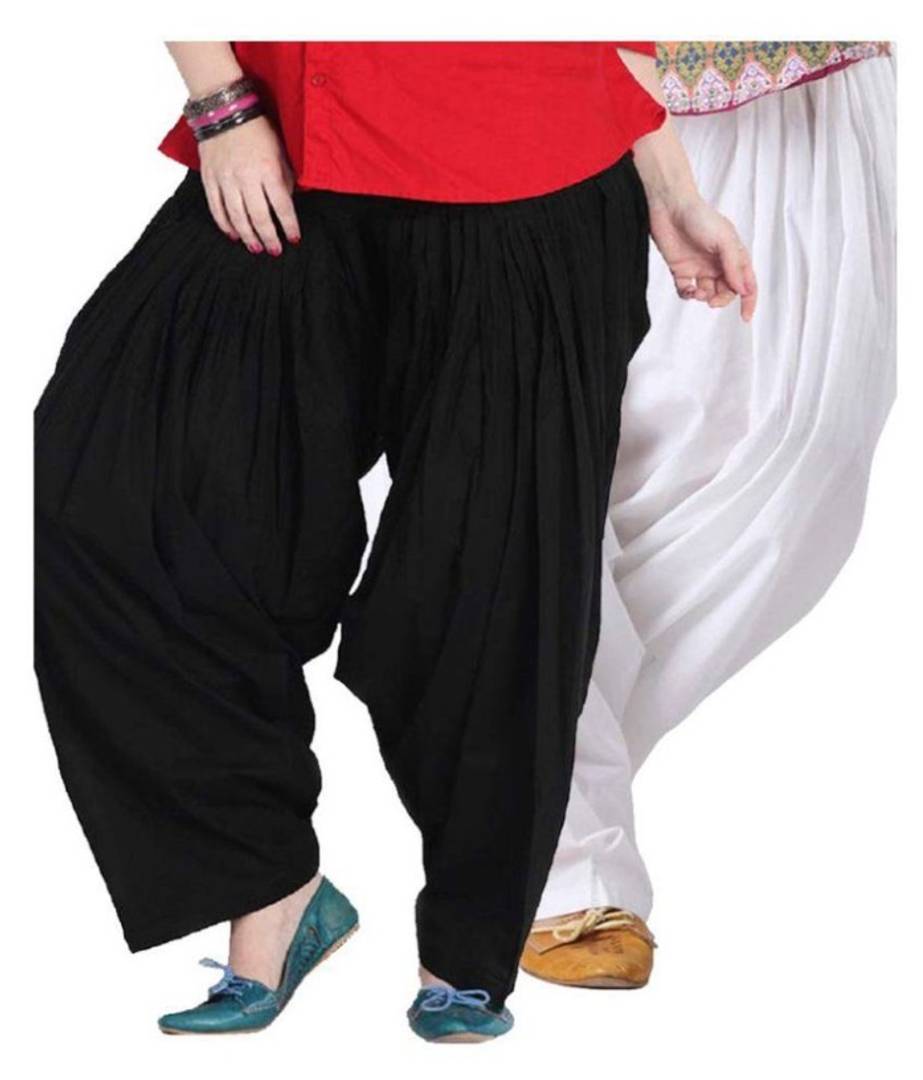 WOMEN COTTON SEMI PATIALA (pack of -2)