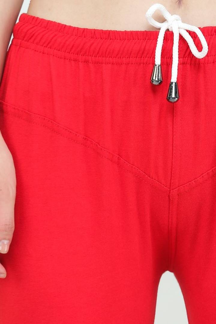 Trendy Cotton Blend Churidar Legging With Drawstring Waistband