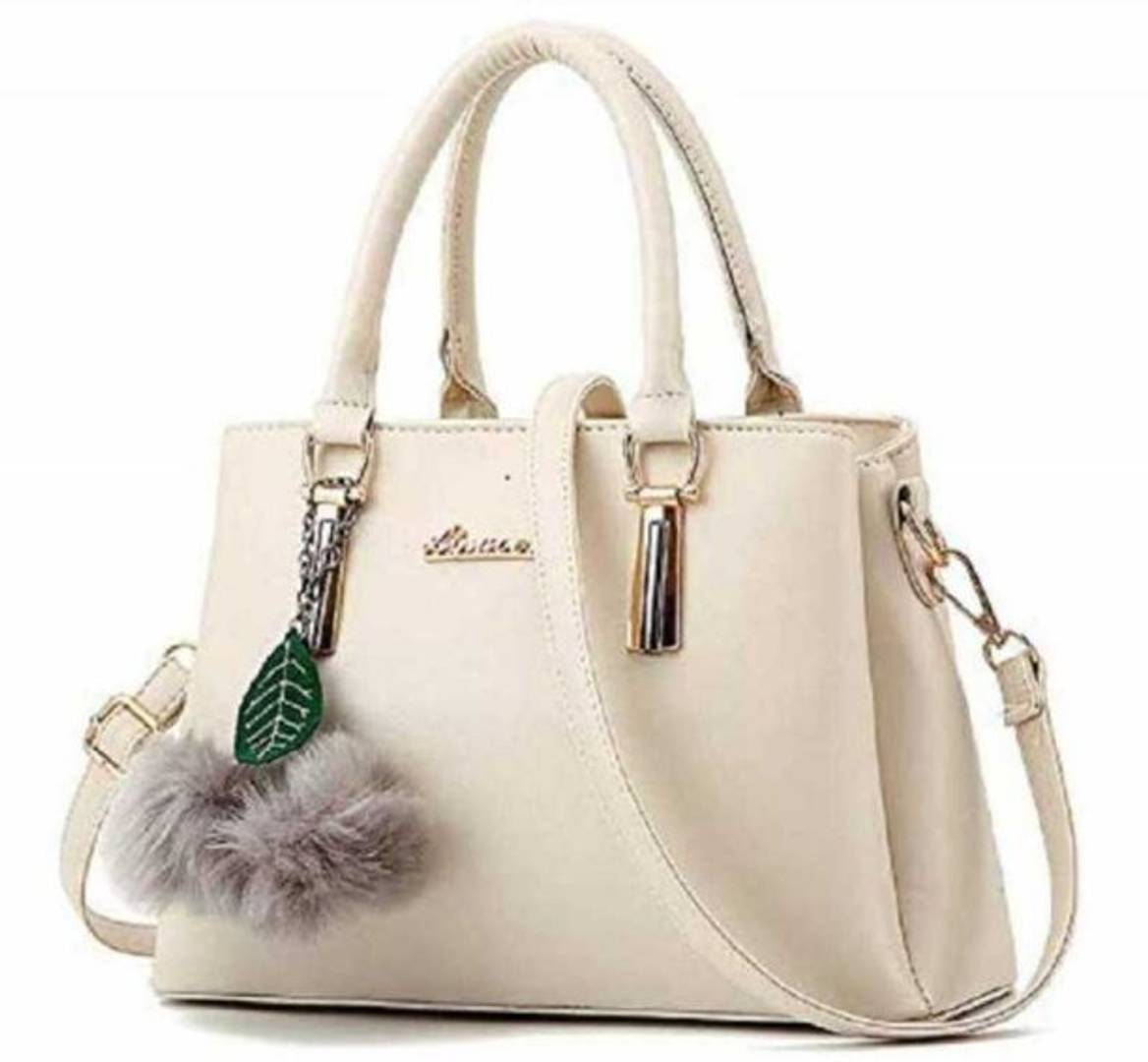 WOMEN'S CREAM HAND BAG