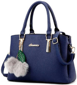 WOMEN'S BLUE HAND BAG
