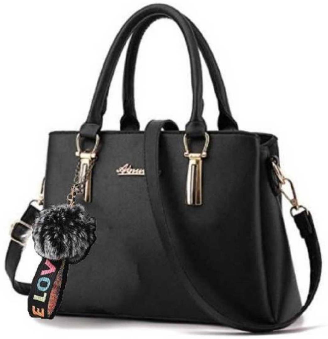 WOMEN'S BLACK HAND BAG