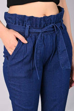 Load image into Gallery viewer, Stylish Shimmy Waist Denim Jeans