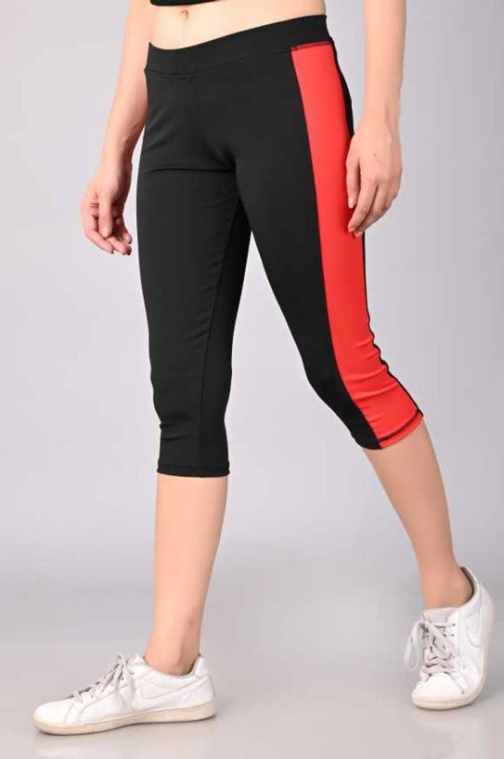 Yoga & Gym Women Black Capri