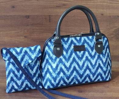 Trendy Fabric Handbags - Combo of Sling Bag and Handbag