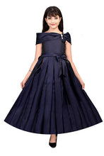 Load image into Gallery viewer, Kids Satin Partywear Gown