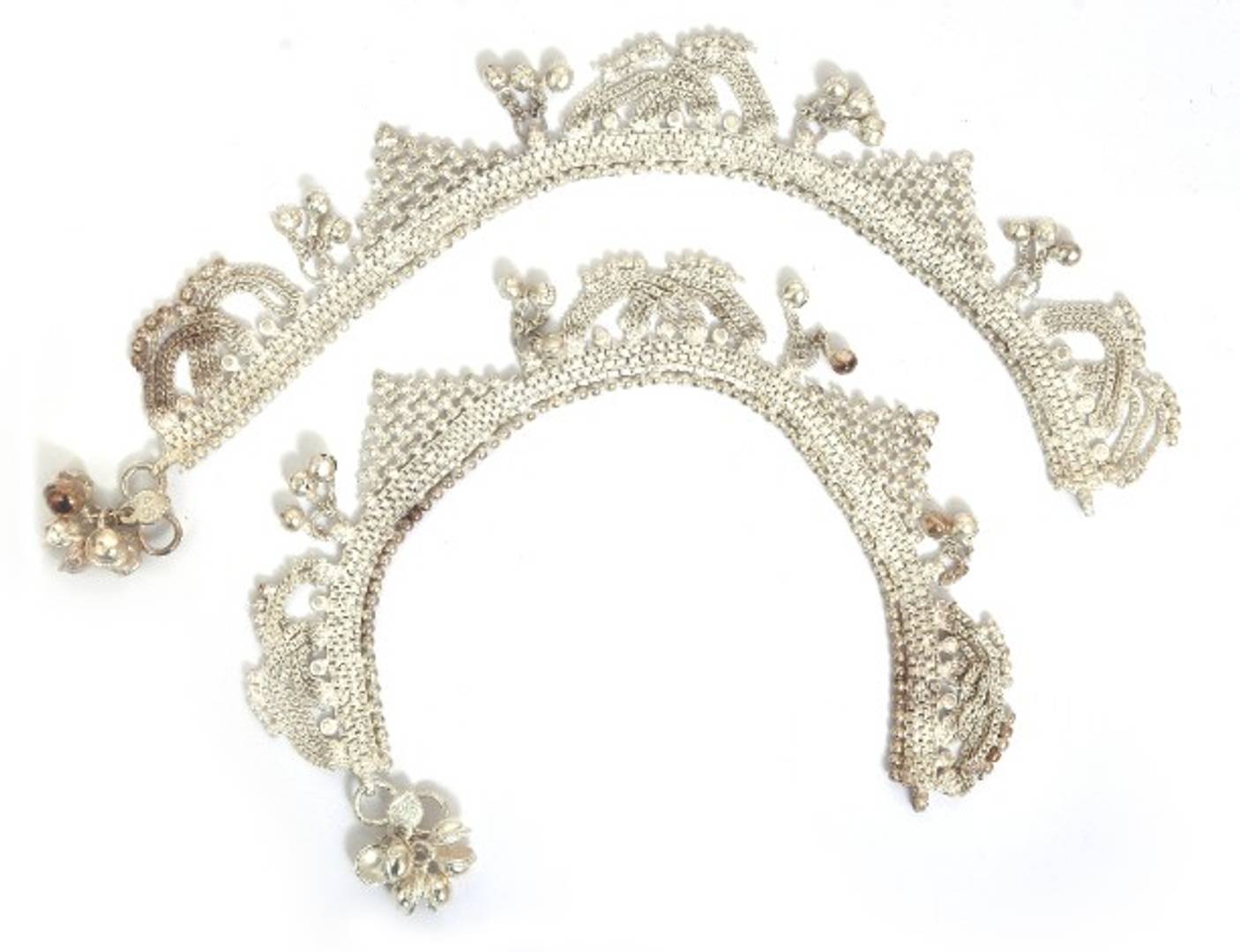 Silver plated Anklets payal for womens & girls