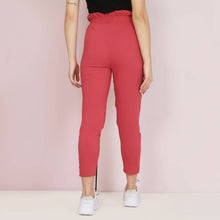 Load image into Gallery viewer, Lycra Gajri Skinny Fit Women Trouser