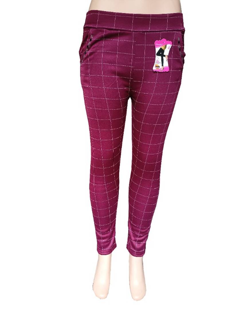 Women Girls Slim Fit Winter Trouser