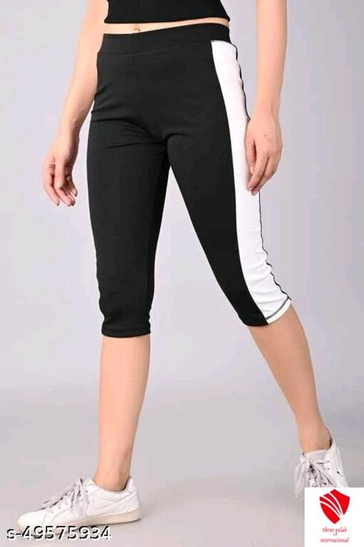 Laycra womens capri