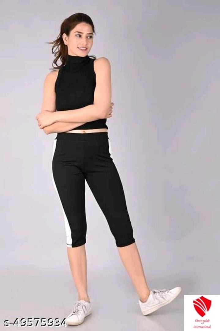 Laycra womens capri