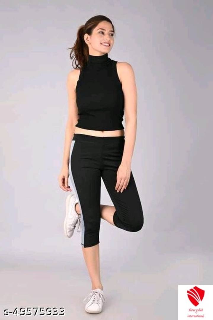 Laycra womens capri