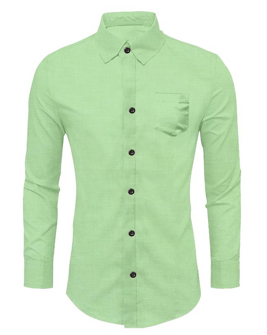 Men's Cotton Fully Stitched Full Sleeve Formal Shirt