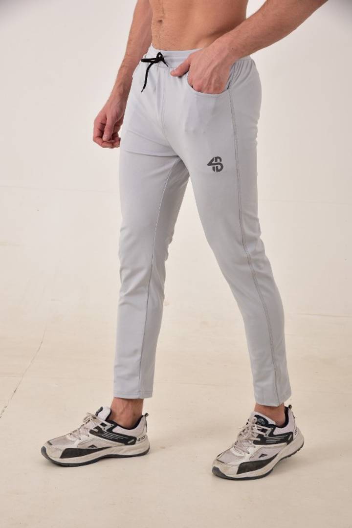 Trendy Polyester Spandex Stretchable Track Pant