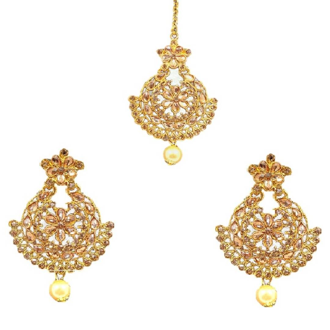 Manng Tikka and Earring Jewellery Set