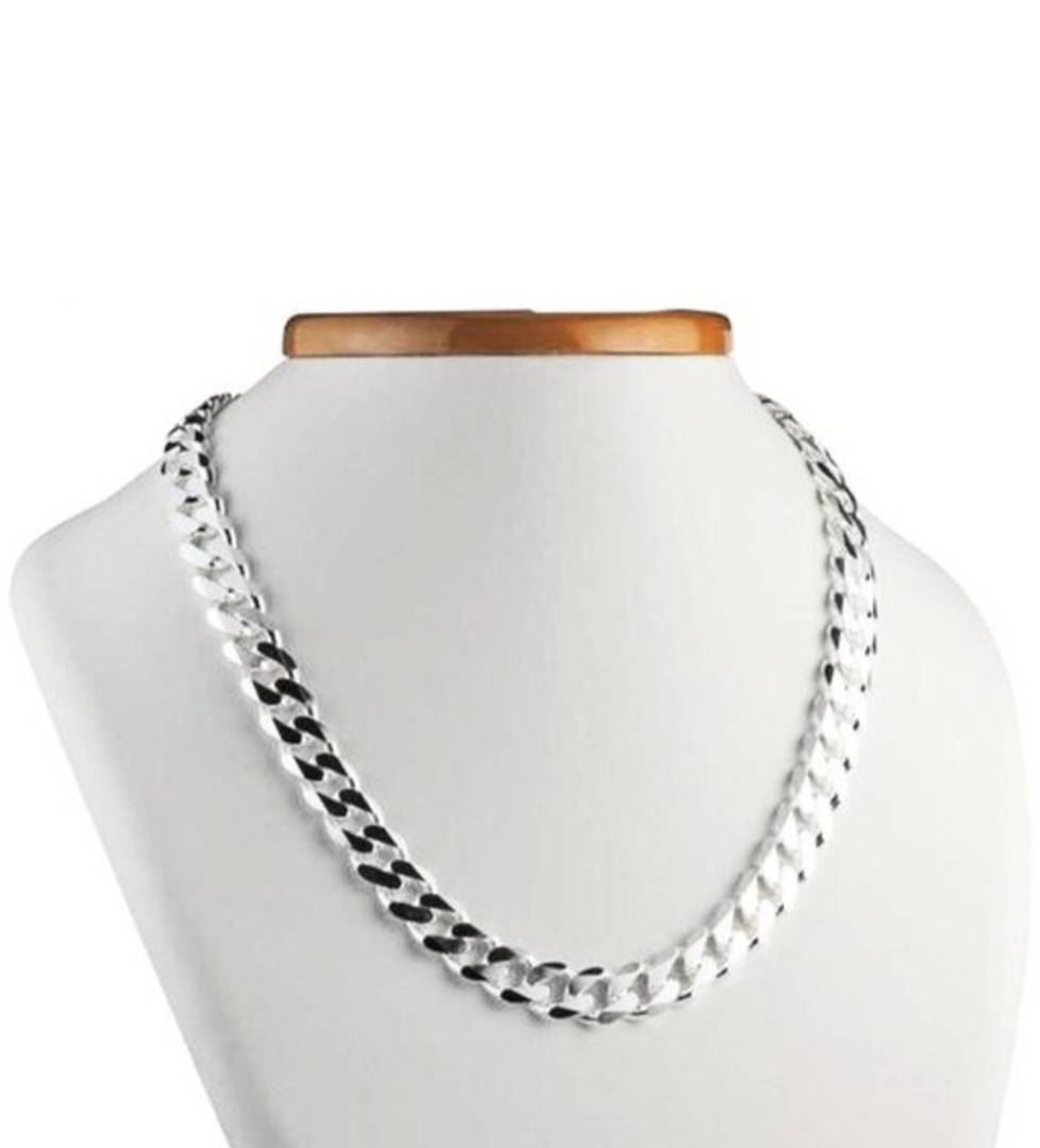 Trendy silver chain