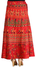 Load image into Gallery viewer, Jaipuri Printed Wrap Around Skirt for Women (Free Size)