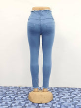Load image into Gallery viewer, Fabulous Stunning Blue Denim Jeans For Women