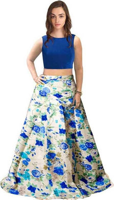 Trendy Attractive Silk Semi Stitched Lehenga Choli