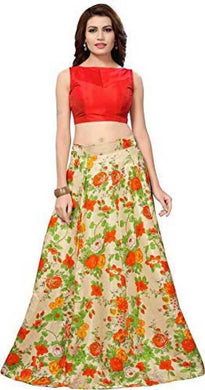 Trendy Attractive Silk Semi Stitched Lehenga Choli