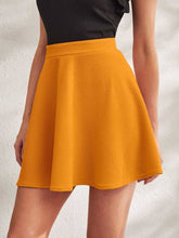 Load image into Gallery viewer, Mini Flared Skirt Yellow