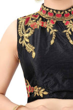 Load image into Gallery viewer, Trendy phantom silk Stitched Blouse for Women