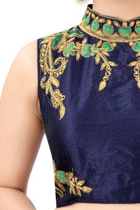 Trendy phantom silk Stitched Blouse for Women