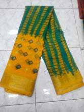 Load image into Gallery viewer, Cotton Printed Saree with Blouse piece