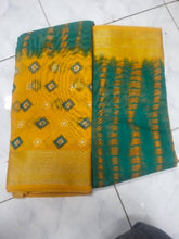 Load image into Gallery viewer, Cotton Printed Saree with Blouse piece