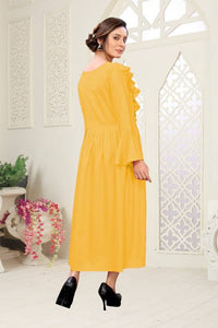 For Womens Beautiful Plain Gown