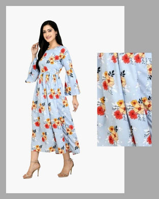 For Womens Beautiful Floral Gown