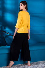 Load image into Gallery viewer, Clovia Cotton Printed Tshirt With Basic Pyjama Set