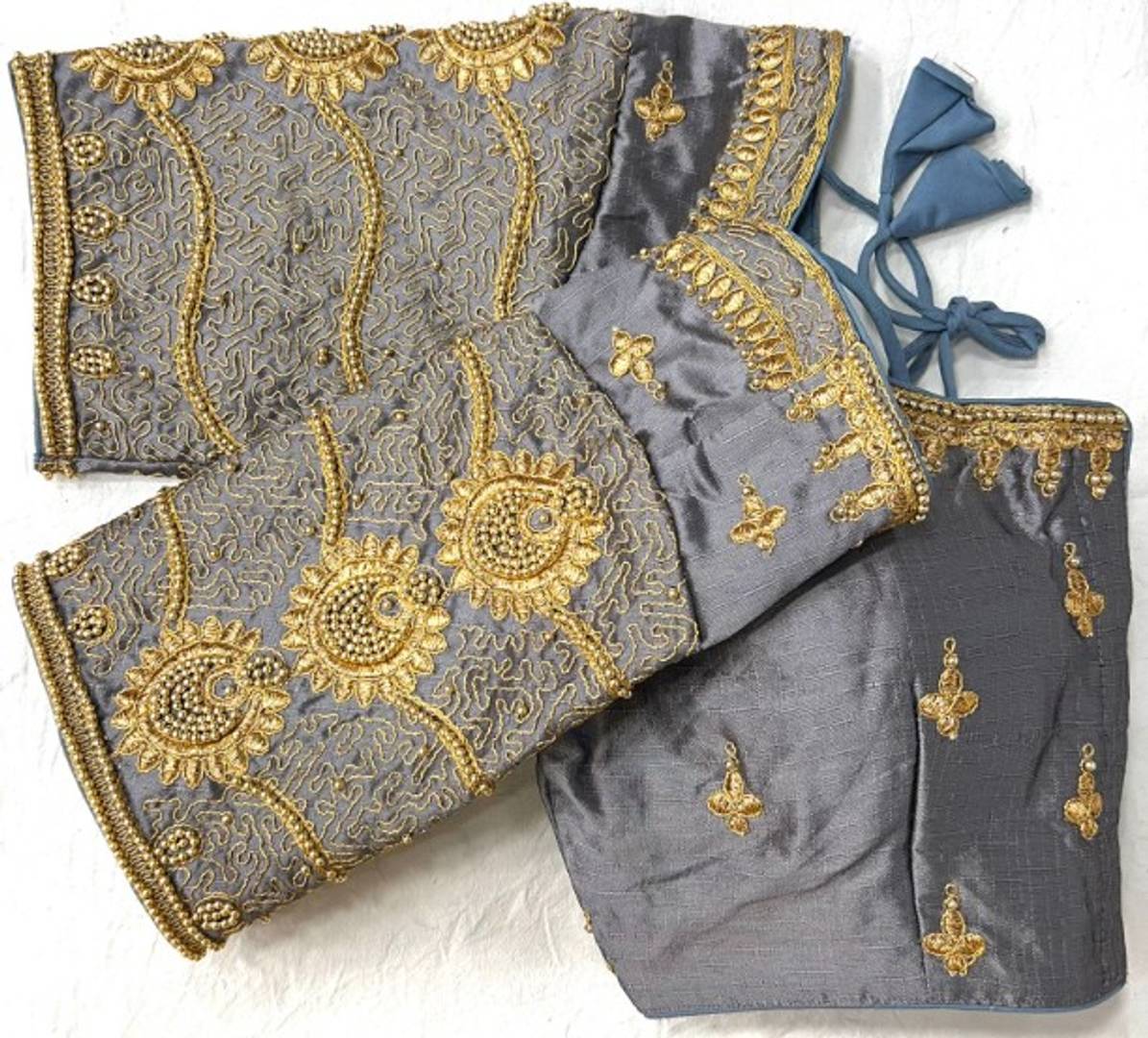 Beautiful Silk Blend Stitched Blouse for Women