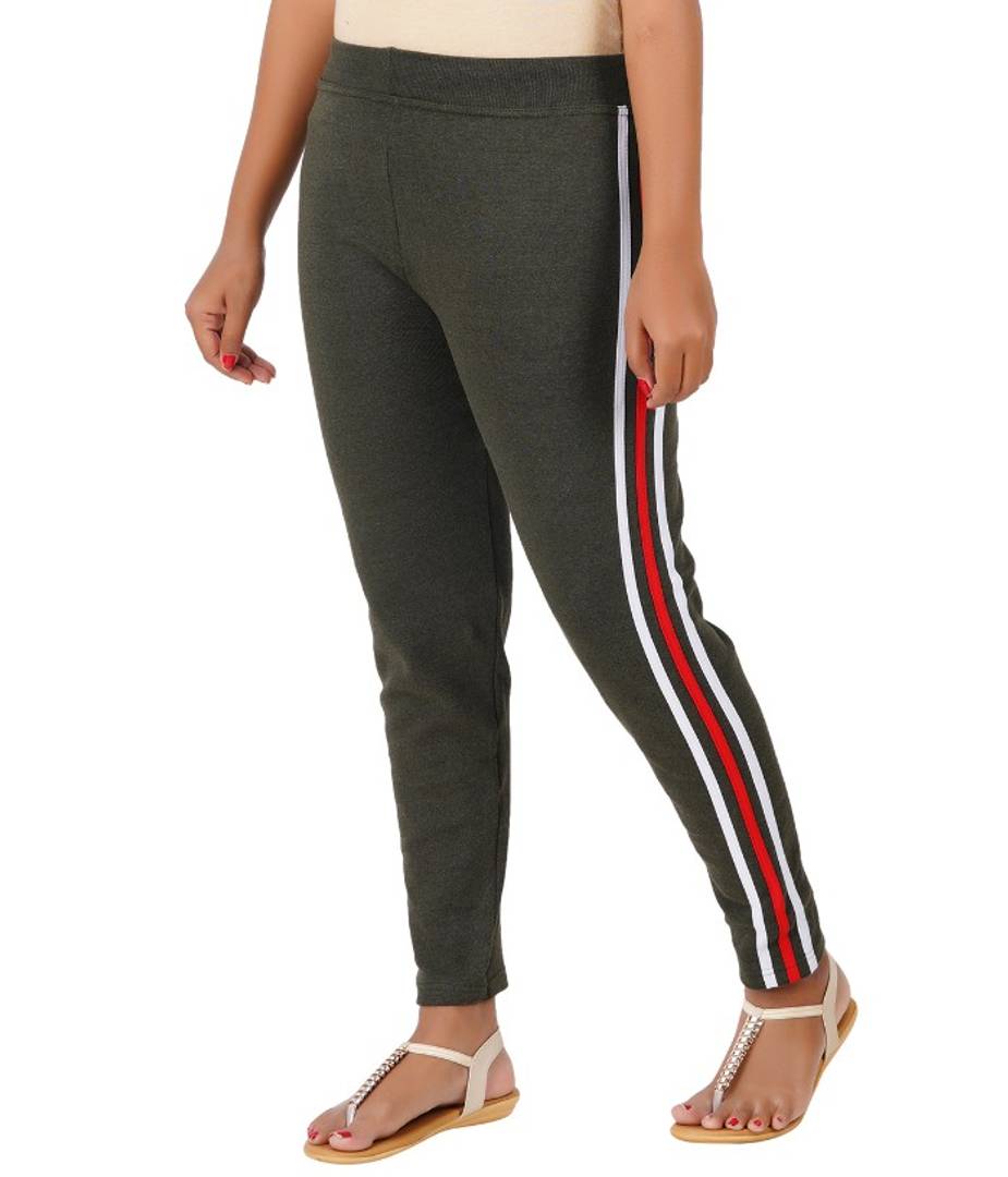 Trendy Cotton Blend Mid Rise Jeggings