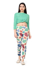 Load image into Gallery viewer, Attractive Summer Special Cotton Blend Colorful Floral Printed Womens Leggings
