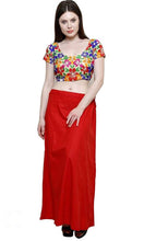 Load image into Gallery viewer, Stylish Cotton Blend Red Solid Petticoats For Women