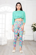 Load image into Gallery viewer, Gorgeous Summer Special Cotton Lycra Colorful Floral Printed Womens Leggings