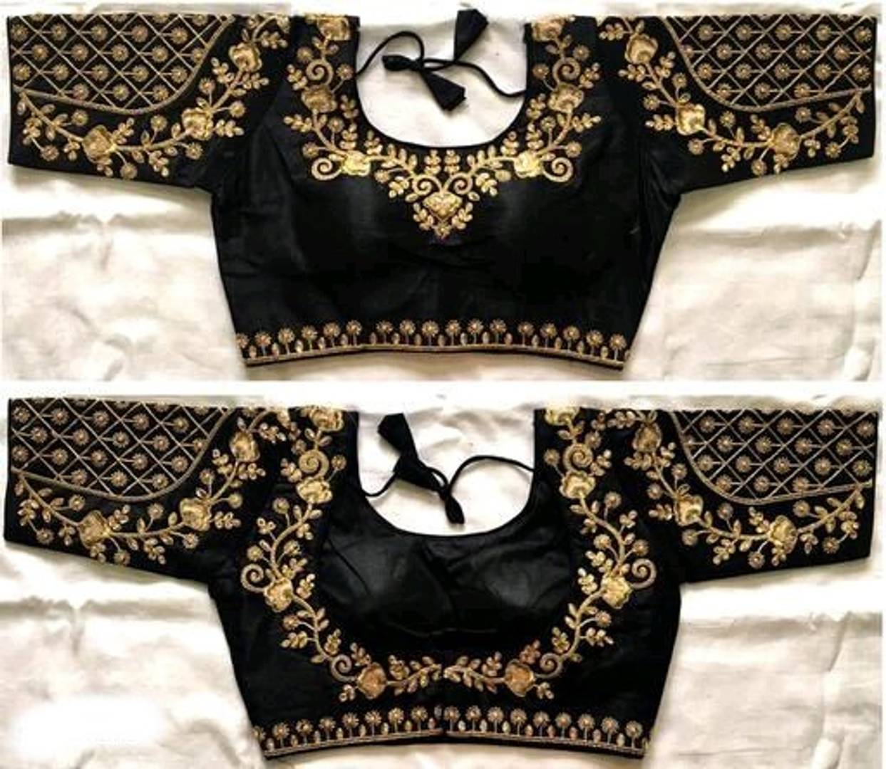 Latest Beautiful Designer  Embroidered Stitched Blouse